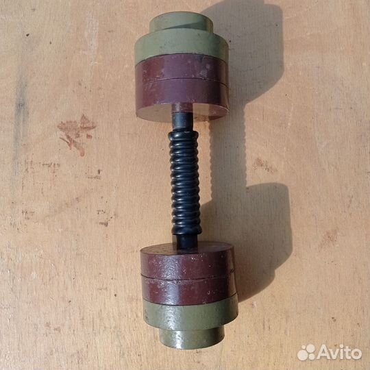 Гантеля 8 кг, разборная. СССР