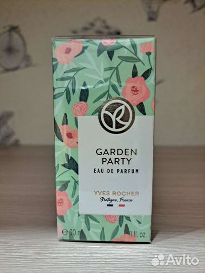 Духи Ив Роше новые Garden Party 30мл