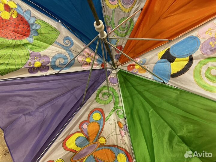 Детский зонт 60 см рисунки бу брак спицы