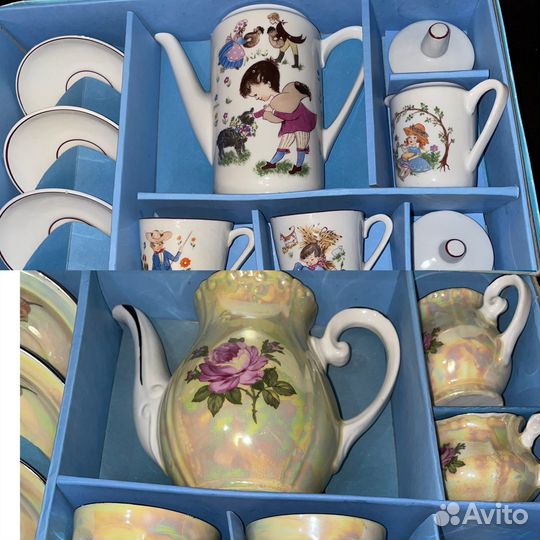 Чайный сервиз детский ГДР СССР kahla