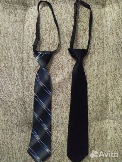 Галстук школьный, 2шт