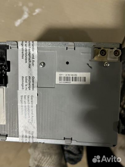 Аудиомагнитола Volkswagen passat b6