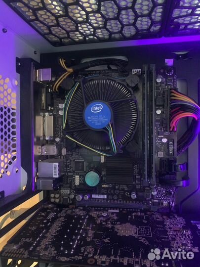 Игровой пк i3-9100f