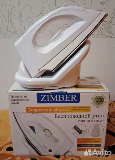 Утюг беспроводной Zimber