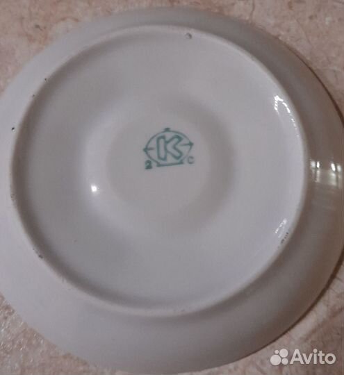 Фарфоровый кофейный Сервиз. Коростень