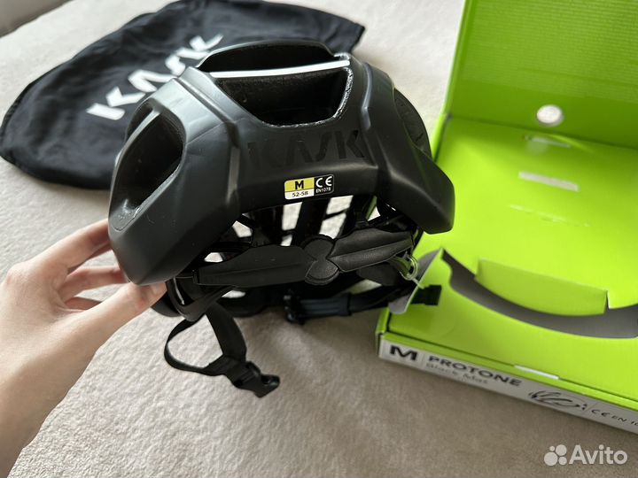 Велошлем Kask M protone Black Mat CHE00037.211