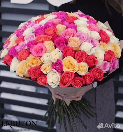 Букет 51 Роз 60см Новосибирск