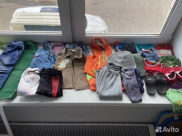 Пакет вещей на 2 года на мальчика 92