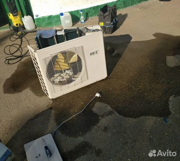 Чистка сплит систем Ремонт сплит систем Заправка