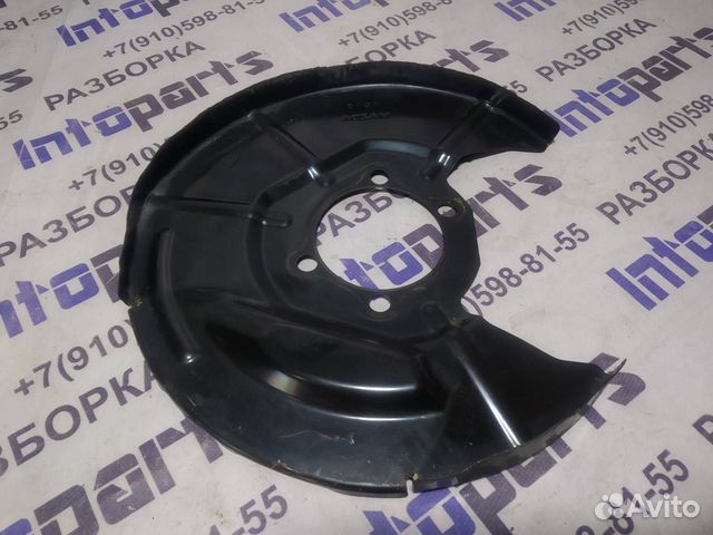 Кожух пыльник тормозного диска задний Mazda 3 BM