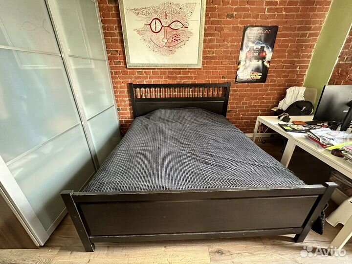 Кровать IKEA Hemnes 180x200 с матрасом
