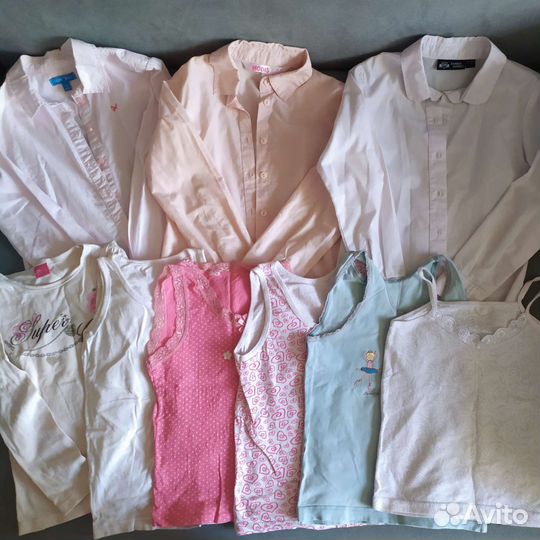 Одежда и обувь на девочку от 122 см пакетом