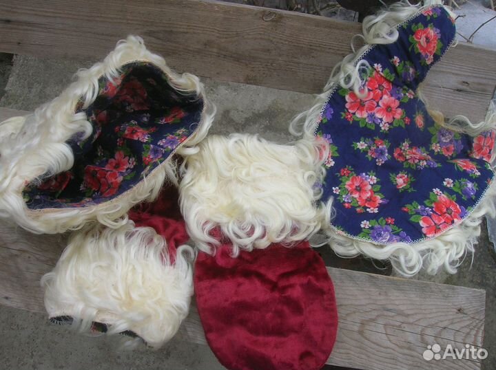 СССР. Элементы костюма Деда Мороза для сцены