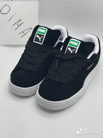 Кроссовки Puma suede xl черные