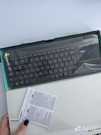 Беспроводная клавиатура Logitech K400 Plus