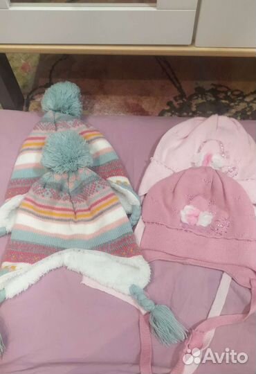 Шапочки для двойни 0-2