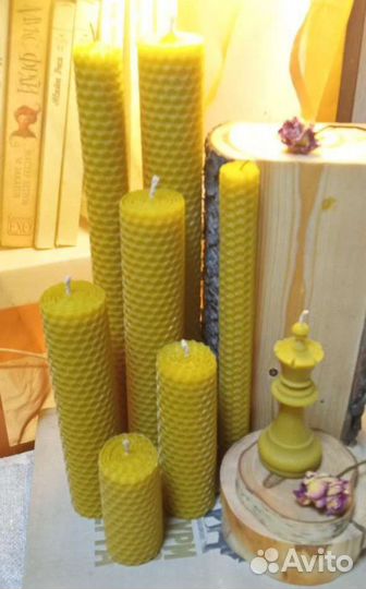 Свечи из вощины