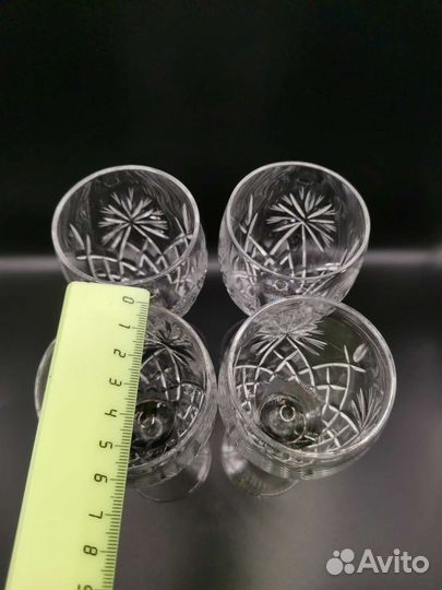 Комплект графин и рюмочки Хрусталь СССР (Ч)