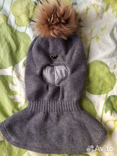 Зимний шлем на мальчика 50-52р