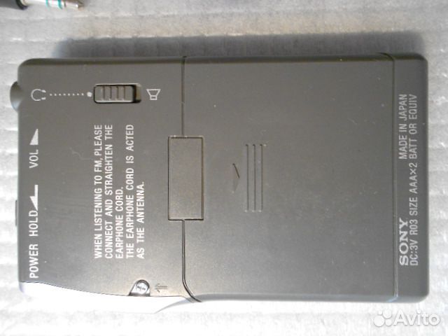 Радиоприемник sony SRF-T615