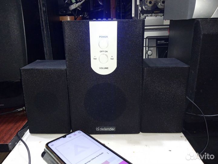 Для ноута система 2.1 Defender USB sd aux fm