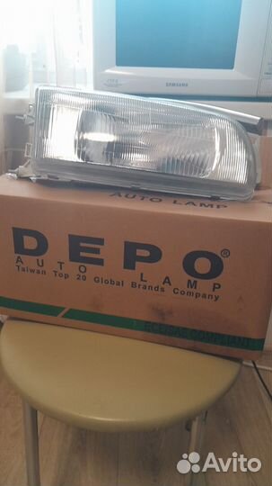 Фара mitsubishi lancer