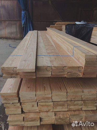 Доски из лиственницы для каркасных домов