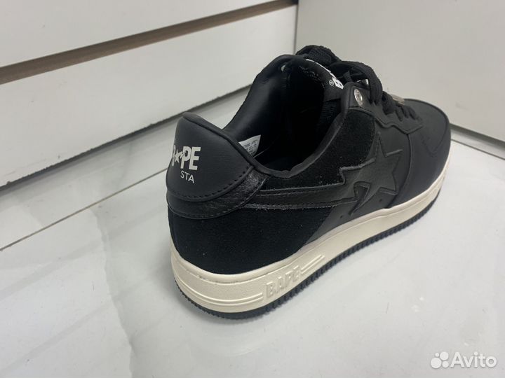 Кроссовки bape sta черные