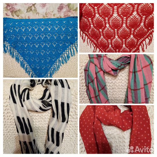 Шарфы платки палантины