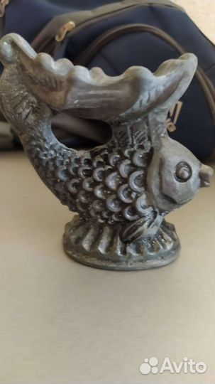 Пепельница ссср,рыбка,силу им