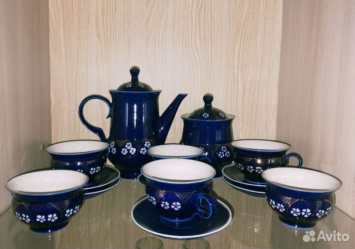 Кофейный сервиз на 6 персон