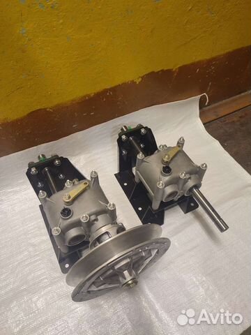 Редуктор шестерёнчатый на мотобуксировщик