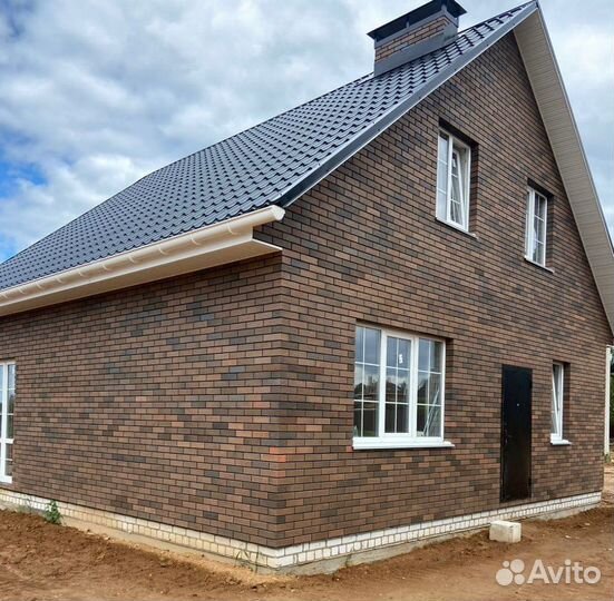 Кирпич облицовочный, рустик / баварская кладка