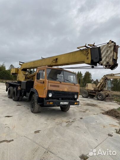 Автокран 22м