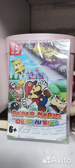 Paper Mario the origami king новый