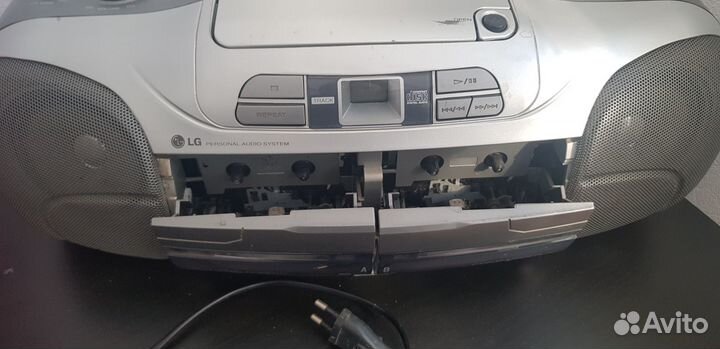 Boombox LG колонка, радио, cd-дисковод, кассеты