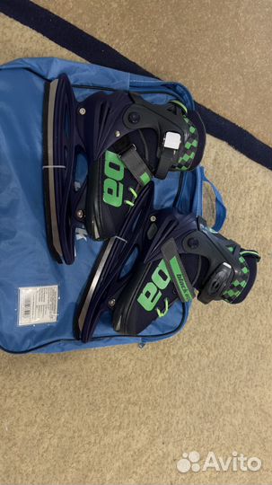 Коньки раздвижные 35-38