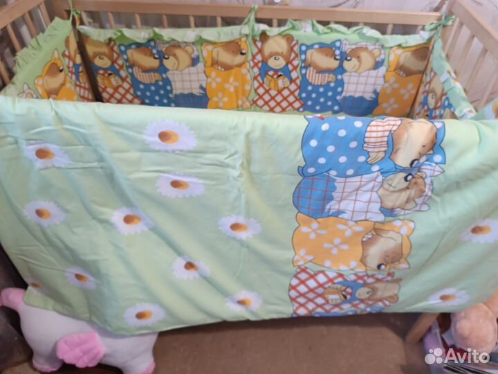 Детское постельное белье в детскую кроватку