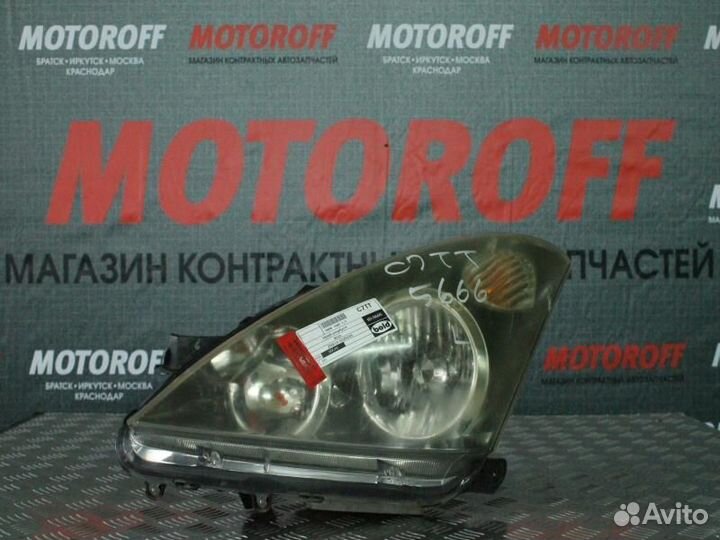 Фара L Виш ZNE10 68-2 ксенон (стекло*) А78