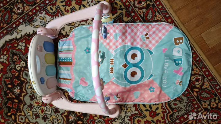 Развивающий коврик с пианино