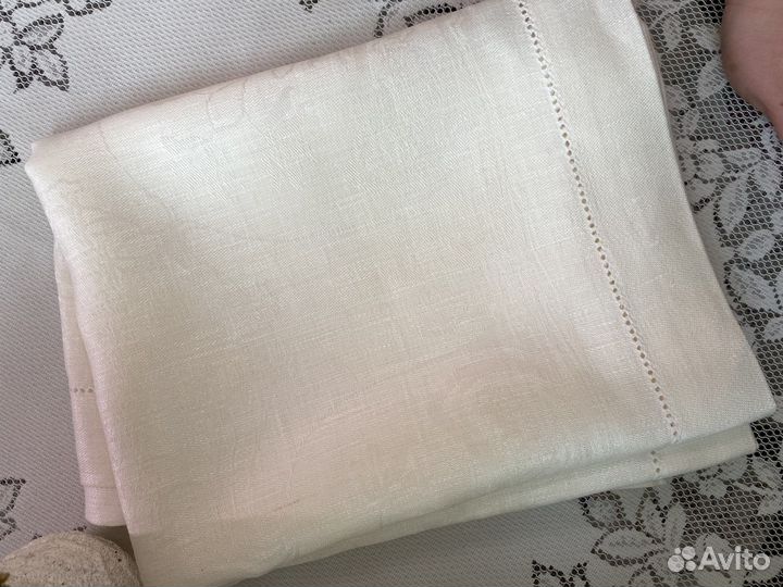 Дорожка на стол рушник лен