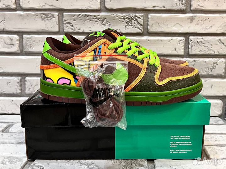 Кроссовки Nike SB Dunk Low DE La Soul (40-45)