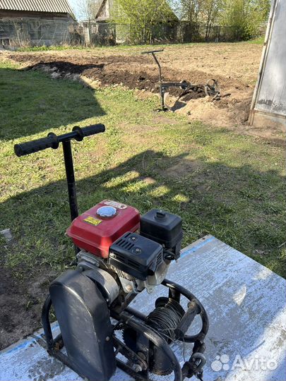 Мотолебедка для вспашки