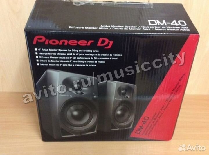 Pioneer DM-40BT студийные мониторы (пара)