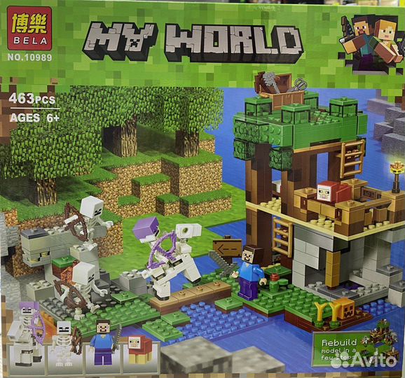 Конструктор Lari (Bela) My World 10989 Нападение а