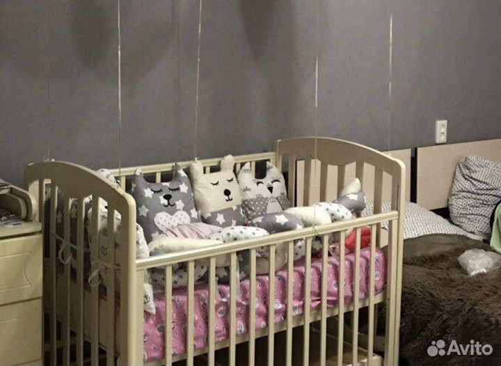 Бортики в кроватку