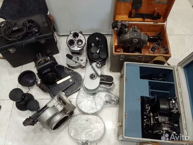 Кинокамеры родина, конвас, pentaflex 16, бачки