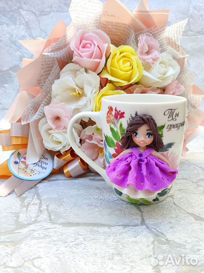 Кружка с декором