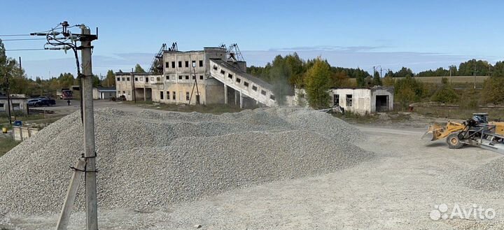 Щебень всех фракций Без посредников Доставка