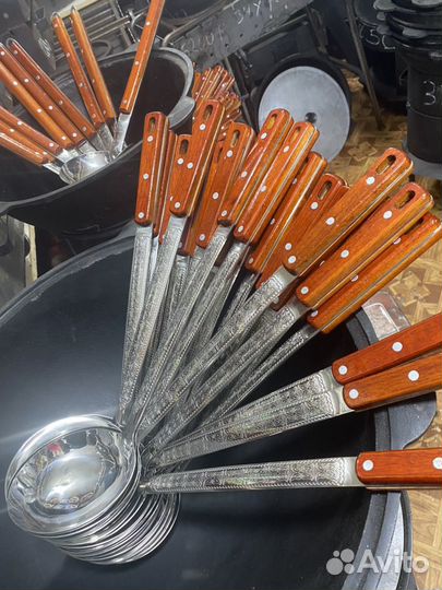 Шумовки и половники (для плова и шурпы и др. )